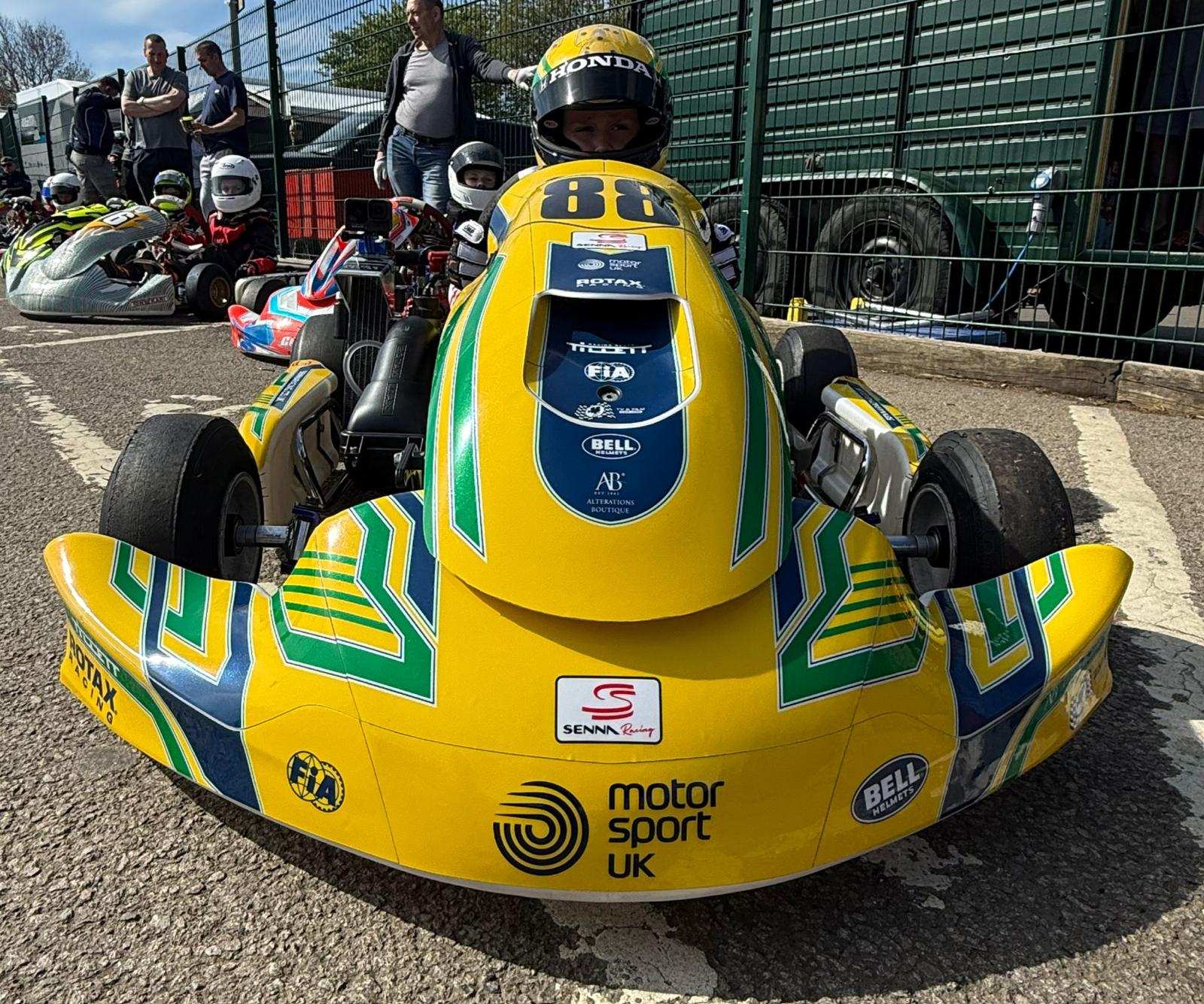 Senna racing driver